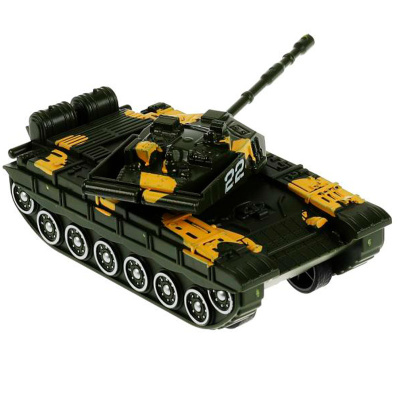 Игрушка машинка металлическая Танк Технопарк 2107C127-R (192) 1